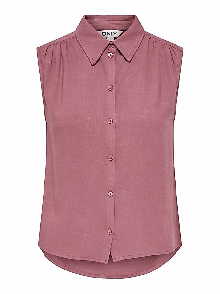 ONLY Blusentop "ONLSIESTA S/L LINEN BL SHIRT PNT NOOS" mit Leinen günstig online kaufen