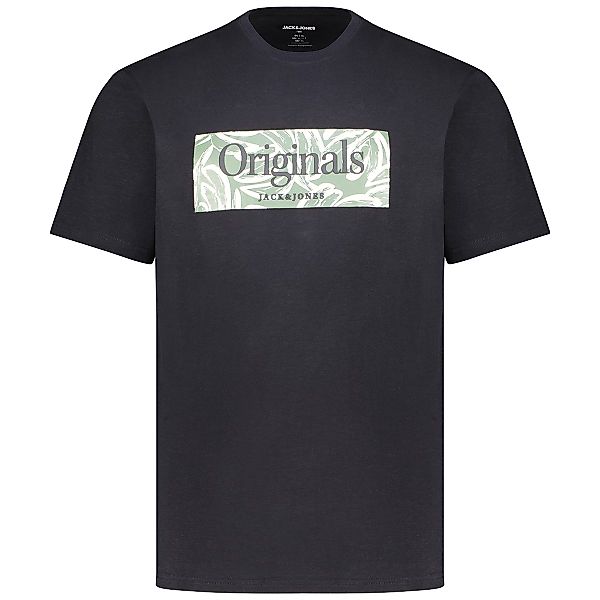 Jack&Jones T-Shirt mit Print Farbe schwarz Größe: 3XL günstig online kaufen