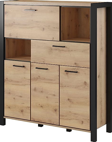 Home affaire Highboard Aktiv, Breite 120 günstig online kaufen
