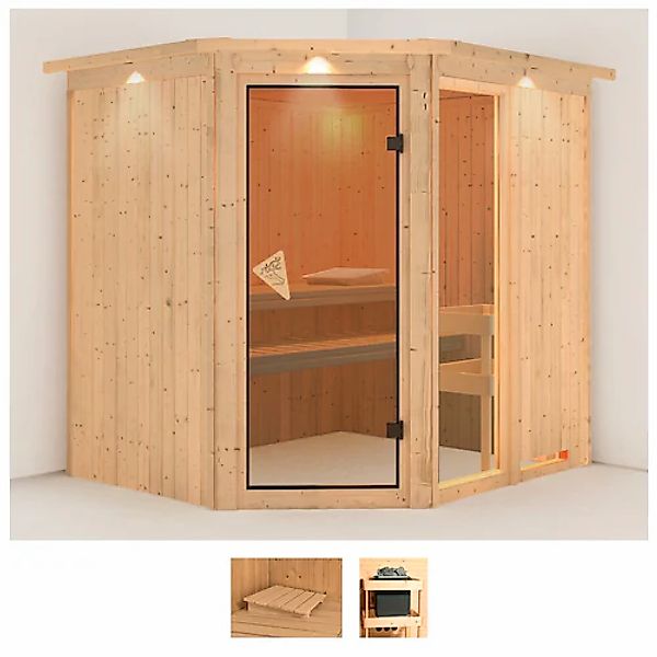 Karibu Sauna »Frigga 2« Set, ohne Ofen günstig online kaufen