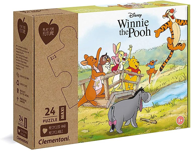 Clementoni 20259 - Winnie The Pooh - 24 Teile Maxi Puzzle - Special Series günstig online kaufen