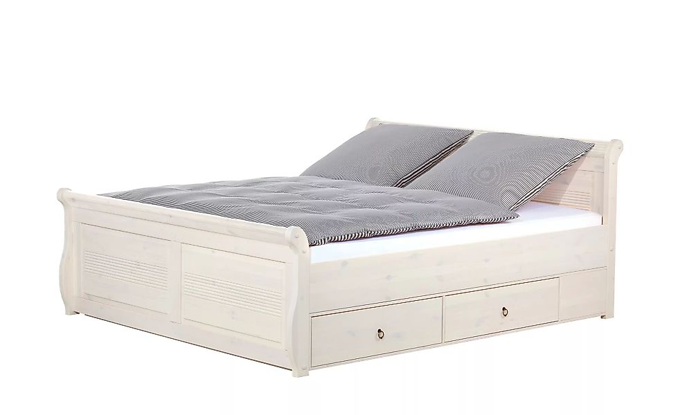 Bettgestell - weiß - 108 cm - 92,5 cm - 220 cm - Betten > Bettgestelle - Mö günstig online kaufen