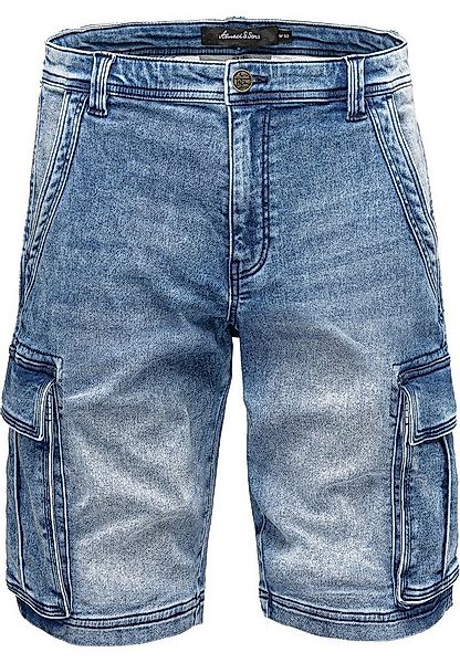 Amaci&Sons Cargoshorts FORT LEE Jeansshorts Herren Bermuda Jeans Short Hose günstig online kaufen