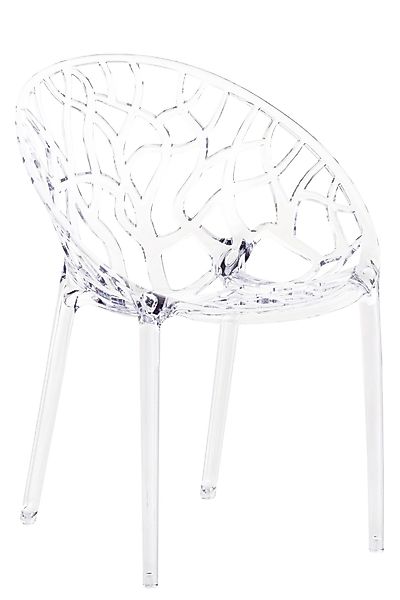 CLP Gartenstuhl Crystal, Outdoor, Kunststoff, stapelbar günstig online kaufen