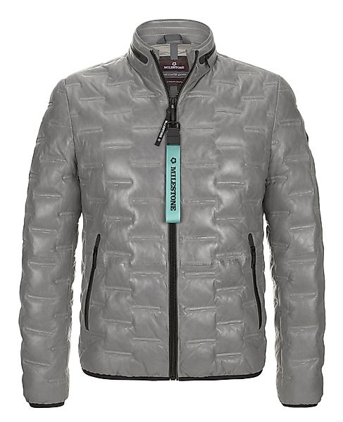 Milestone Lederjacke MSAversa in Stepp-Optik aus günstig online kaufen