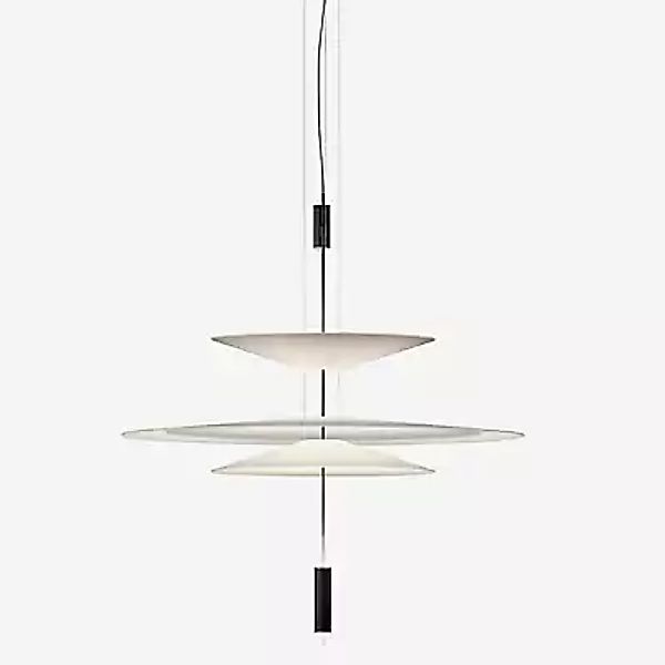 Vibia Flamingo 1530 Pendelleuchte LED, graphit - 1-10 V/Push günstig online kaufen