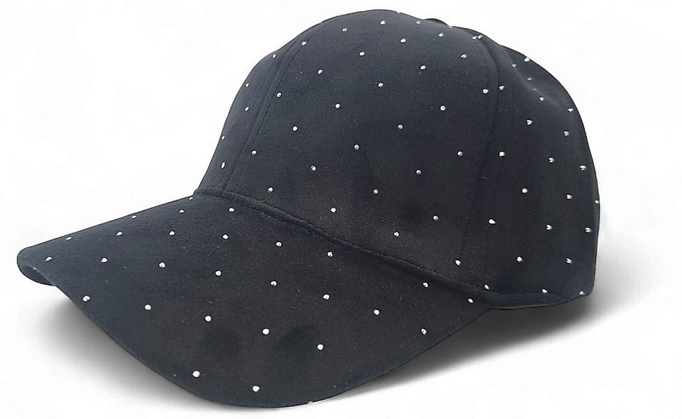 styleBREAKER Baseball Cap Samt Baseball Cap mit Strass (1-St) günstig online kaufen