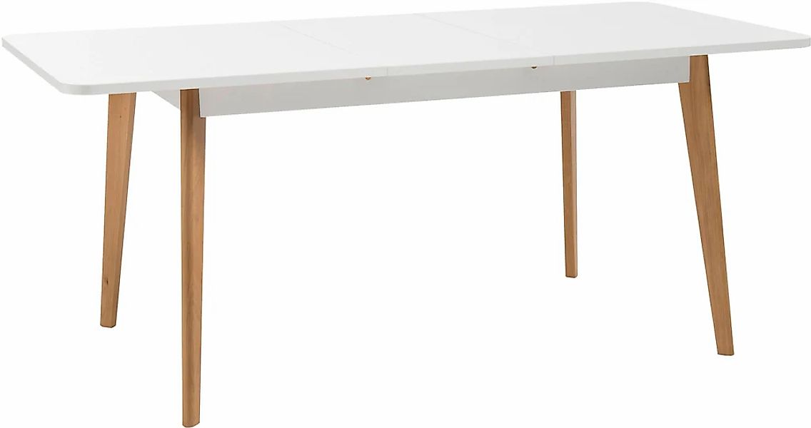 Home affaire Esstisch "Merle" Scandi Design, Breite 140 (-180) cm günstig online kaufen
