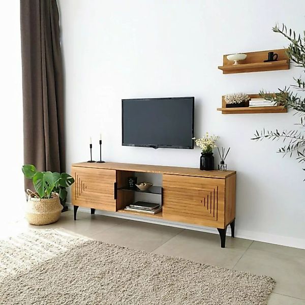 Skye Decor TV-Schrank 100% PINE SOLID WOOD, 15 cm x 12 cm x 50 cm S1525 günstig online kaufen