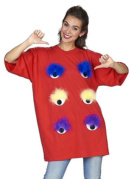 Metamorph Kostüm Fun-Shirt - lustiges Kostüm Karnevalsshirt, Weit geschnitt günstig online kaufen