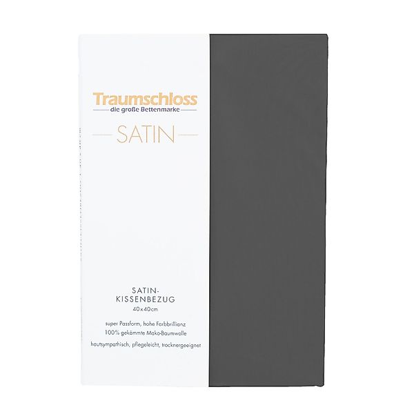 Traumschloss Kissenbezug Mako-Satin, (1 Stück), 100% günstig online kaufen