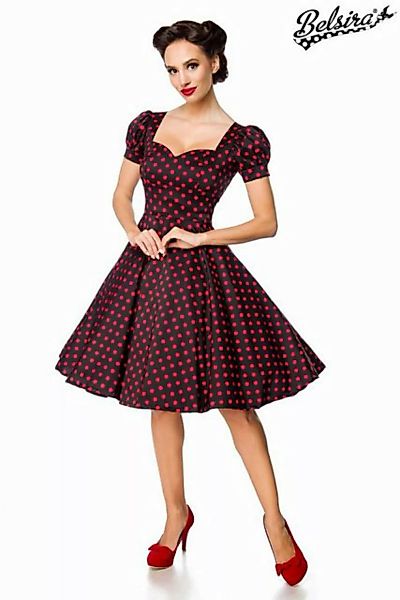 BELSIRA Trachtenkleid Belsira - Kleid mit Puffärmeln - (2XL,3XL,4XL,L,M,S) günstig online kaufen