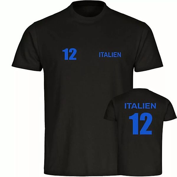 multifanshop T-Shirt Herren Italien - Trikot 12 - Männer günstig online kaufen