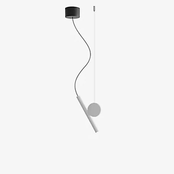 Luceplan Doi Pendelleuchte LED, weiß/schwarz/weiß - Dali günstig online kaufen