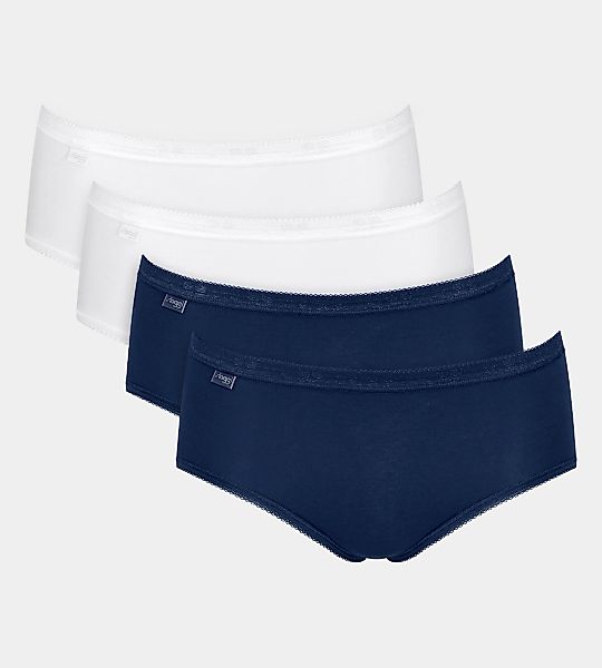 sloggi Midislip "Basic+", (4er Pack), Baumwollmix, elastisch, weiche Nähte, günstig online kaufen