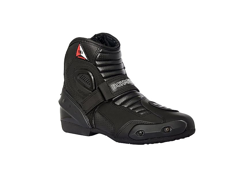 BOHMBERG Motorradstiefel aus echtem Leder / Herren / Motorradstiefel günstig online kaufen