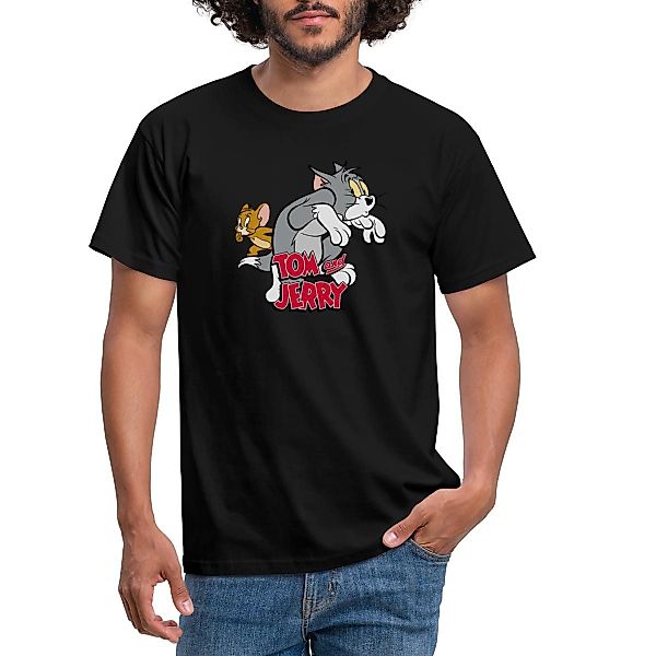 Spreadshirt T-Shirt Tom Und Jerry Auf günstig online kaufen