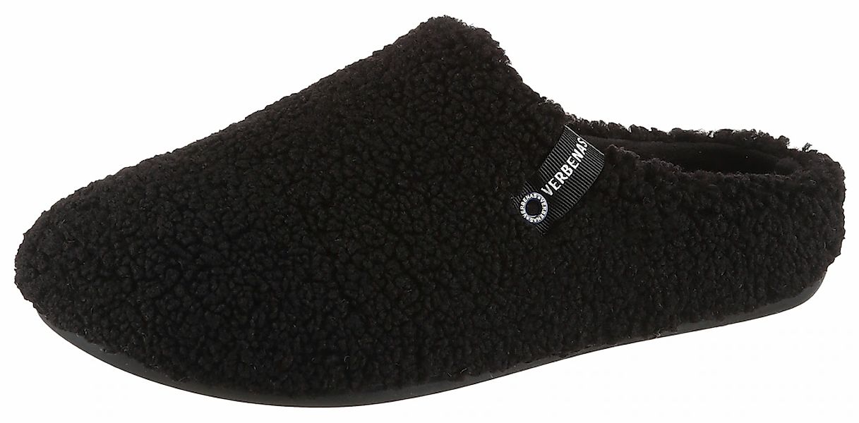 VERBENAS Pantoffel, Homeslipper, Wohlfühlschuh, Hausschuh mit Label günstig online kaufen