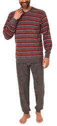 Normann Pyjama Herren Frottee Pyjama lang günstig online kaufen