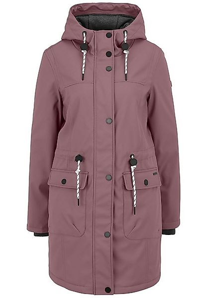 COVERED Regenjacke Paula2 L60355CO2 Sweatkapuze, Windschutz, Taillenkordel, günstig online kaufen