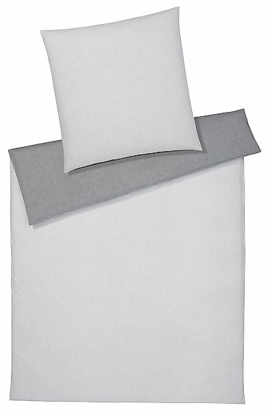 Elegante Bettwäsche "Tender" 2 Stk. tlg. angenehmes Hautgefühl günstig online kaufen