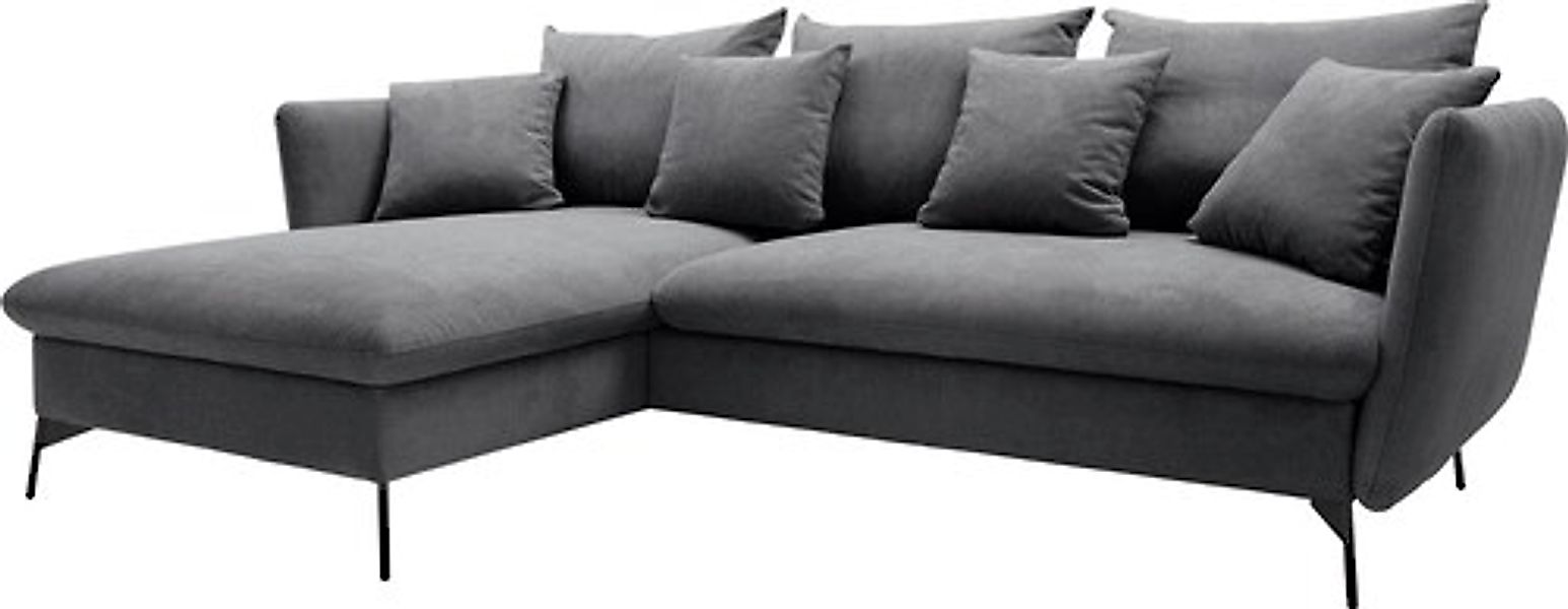 OTTO home Ecksofa »LIVORNO,258 cm, L-Form,« Schlaffunktion u. Bettkasten (1 günstig online kaufen