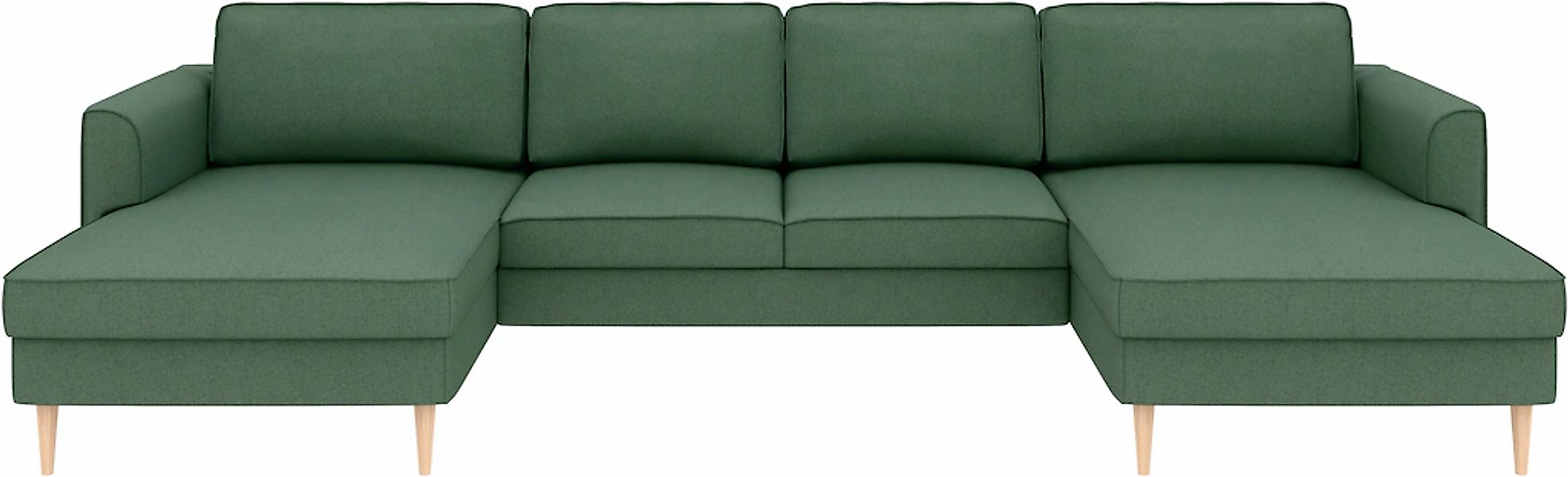 Home affaire Wohnlandschaft "Booster, whlw. mit Schlaffunktion & Bettkasten günstig online kaufen