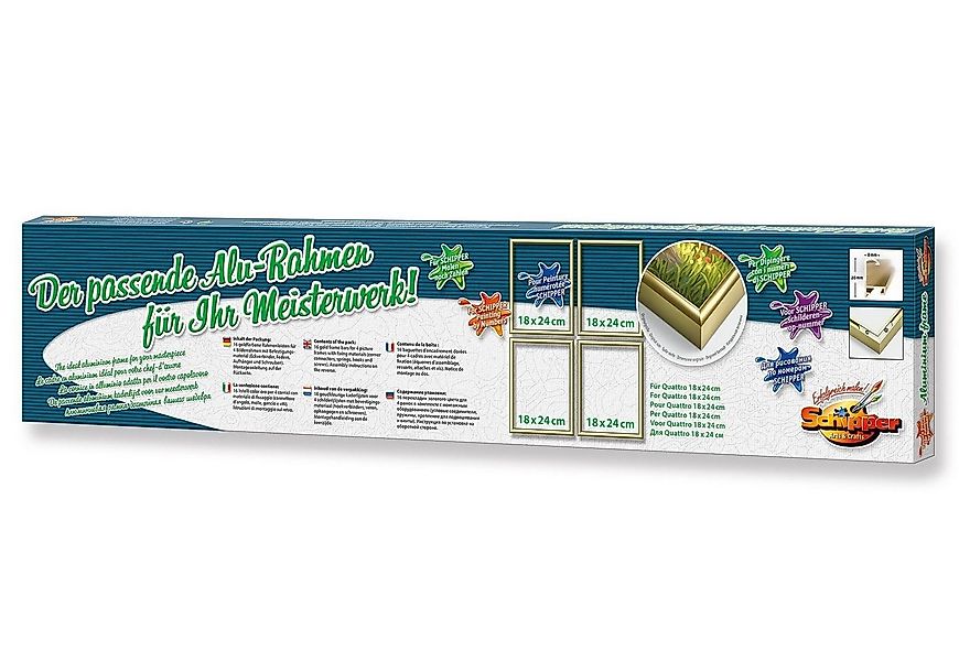 Schipper Bilderrahmen Malen nach Zahlen, Quattro, (Set), Made in Germany günstig online kaufen