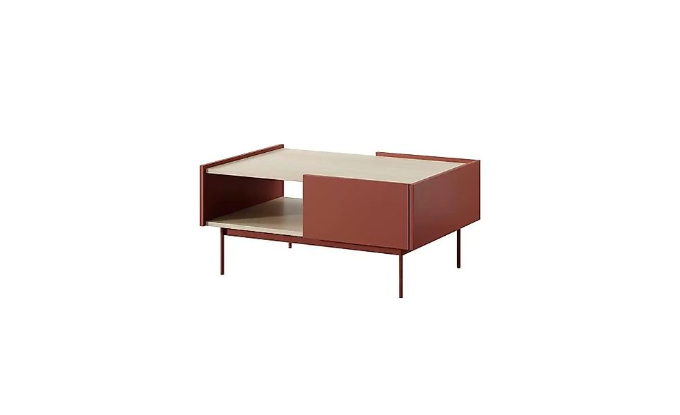 Couchtisch  Color ¦ rot ¦ Maße (cm): B: 97 H: 45 Tische > Couchtische > Cou günstig online kaufen