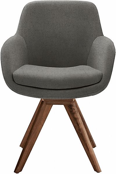 Musterring Esszimmerstuhl "Tavia", (Set), Flachgewebe, Stativgestell Wildnu günstig online kaufen