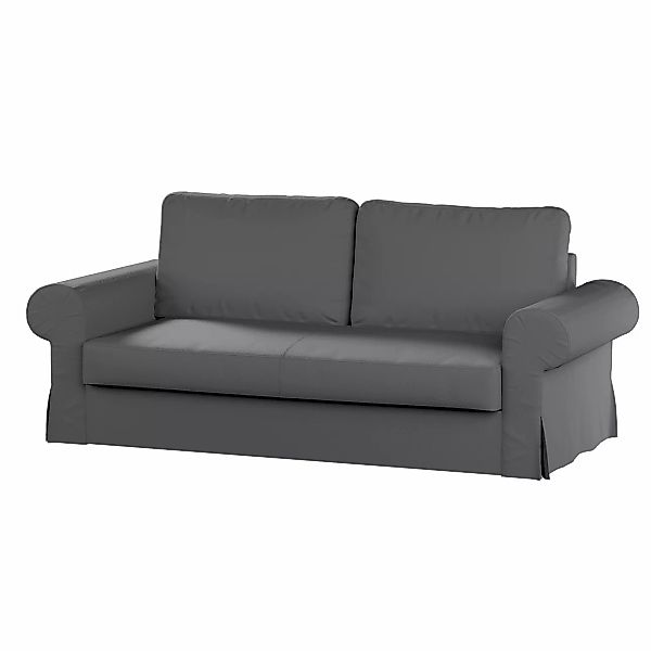 Bezug für Backabro 3-Sitzer Sofa ausklappbar, grau, Bezug für Backabro 3-Si günstig online kaufen