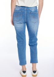 ZABAIONE High-waist-Jeans Ma44rbella mit seitlichem Gummizug günstig online kaufen