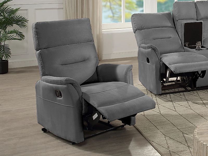 ATLANTIC home collection Relaxsessel "Falk" Relaxfunktion, Mikrofaserbezug günstig online kaufen