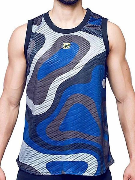 Supawear T-Shirt Supawear Mesh Jersey Tank Top Blue Print Combo XS günstig online kaufen