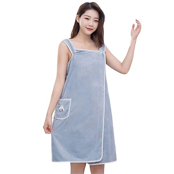 Refttenw Saunatuch Damen Schulterfreie Saunakilt Duschtuch günstig online kaufen