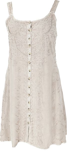 Guru-Shop Midikleid Besticktes indisches Minikleid Boho günstig online kaufen