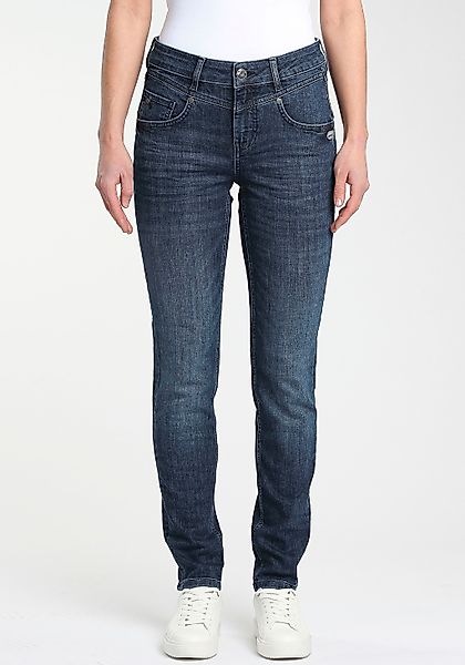 GANG Skinny-fit-Jeans "94MARISSA", mit modischer V-Passe vorn & hinten günstig online kaufen