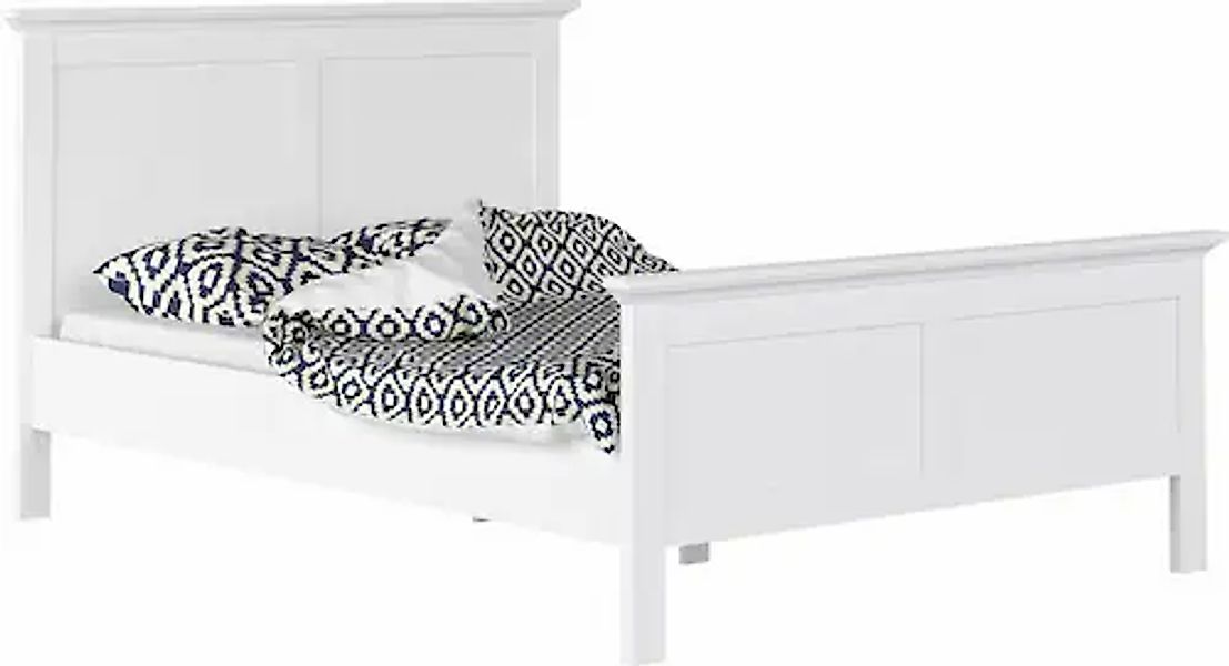 Home affaire Bett »Paris Bettgestell, Doppelbett,«, mit Kassetten-Optik an günstig online kaufen