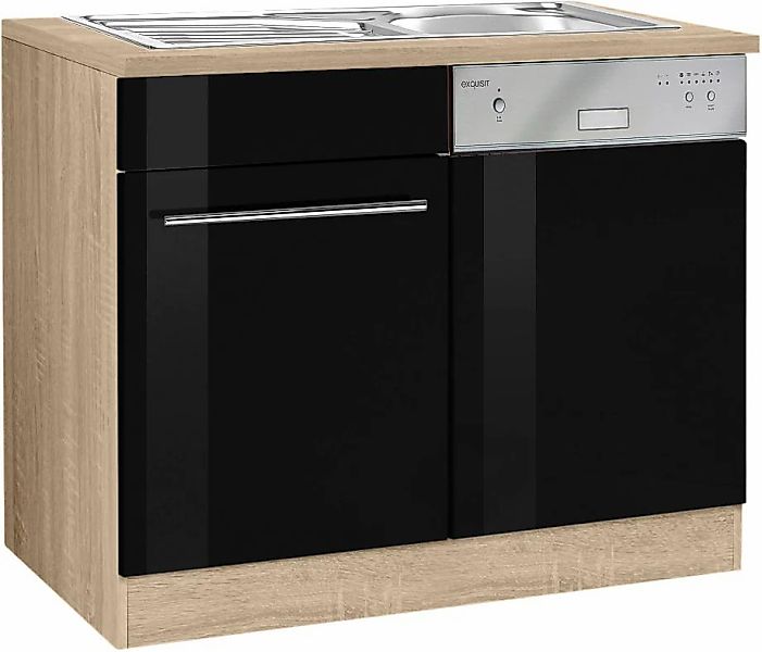 KOCHSTATION Spülenschrank "KS-Eton" Breite 110 cm, inkl. Tür/Sockel für Ges günstig online kaufen