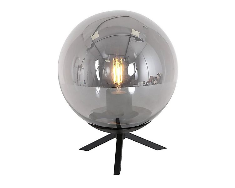 Liadomo Tischleuchte Poliqua Kugel, ohne Leuchtmittel, Rauchglas günstig online kaufen