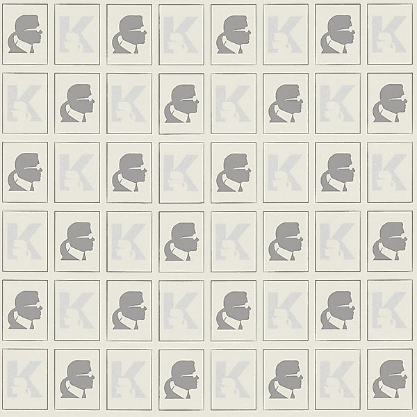 PROFHOME 378422-GU Exklusive Luxus Tapete Collage Weiß Grau Silber 0,53 m x günstig online kaufen