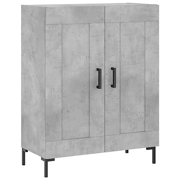 vidaXL Sideboard Betongrau 69,5x34x90 cm Holzwerkstoff 830200 günstig online kaufen