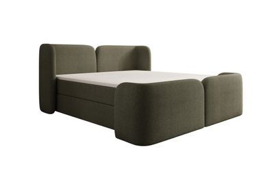 Luxusbetten24 Boxspringbett Riva in Bouclé mit günstig online kaufen