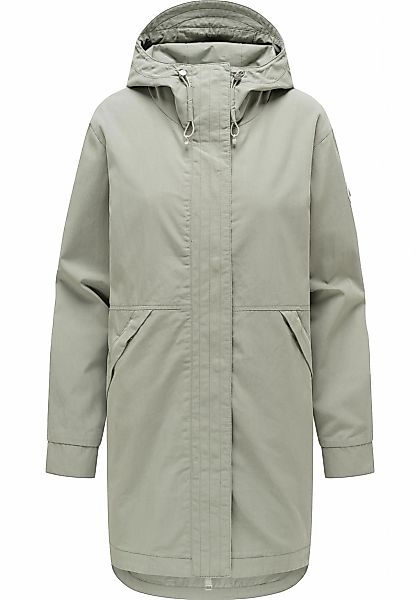 Ragwear Kurzmantel "Lamyja B" Leichter Oversize-Übergangsparka mit Kapuze günstig online kaufen