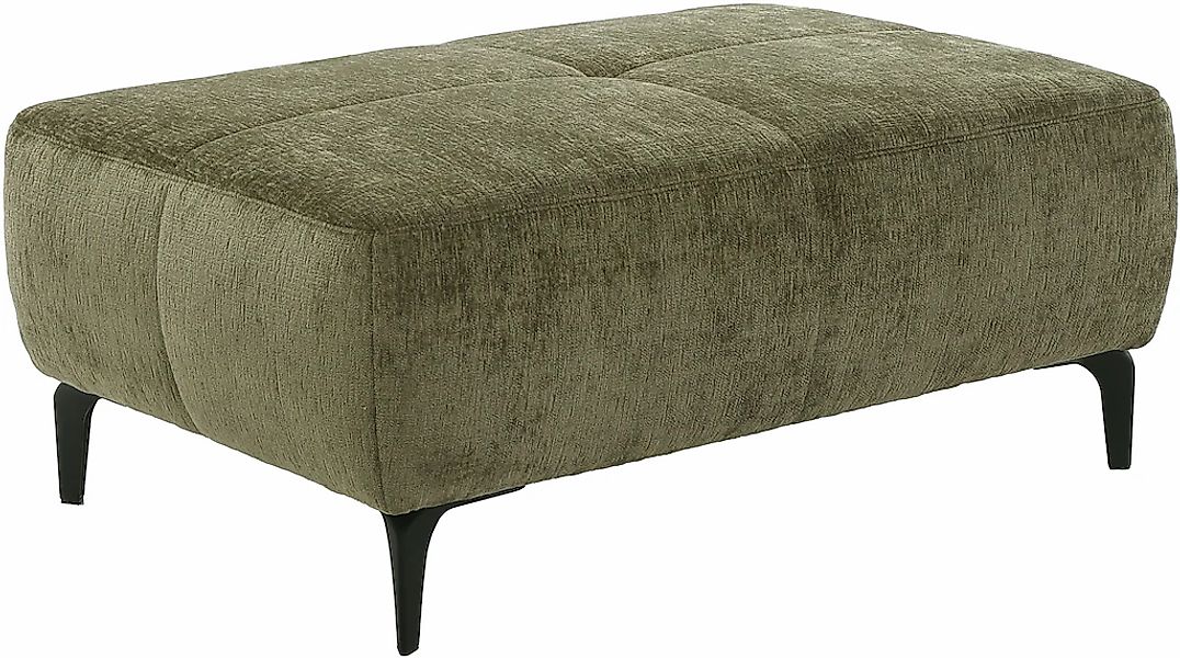 Jockenhöfer Gruppe Hocker "Salo, B: 114 cm" im Retrolook mit Wellenunterfed günstig online kaufen