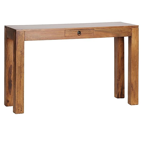 FINEBUY Konsolentisch SuVa1177_1 (Massivholz 120x70x40 cm günstig online kaufen