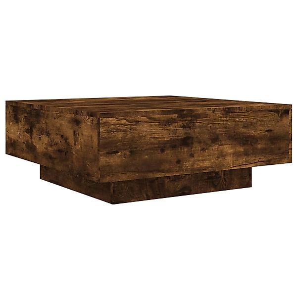 vidaXL Couchtisch Räuchereiche 80x80x31 cm Holzwerkstoff 836585 günstig online kaufen
