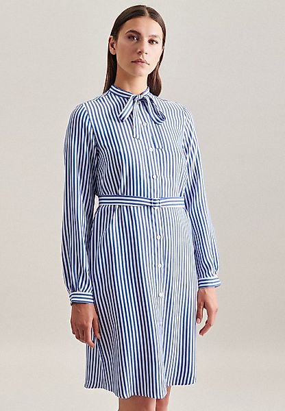 seidensticker Sommerkleid Schwarze Rose Langarm Rundhals Streifen günstig online kaufen