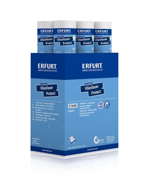 ERFURT Vliestapete 6 Rollen ERFURT VLIESFASER günstig online kaufen