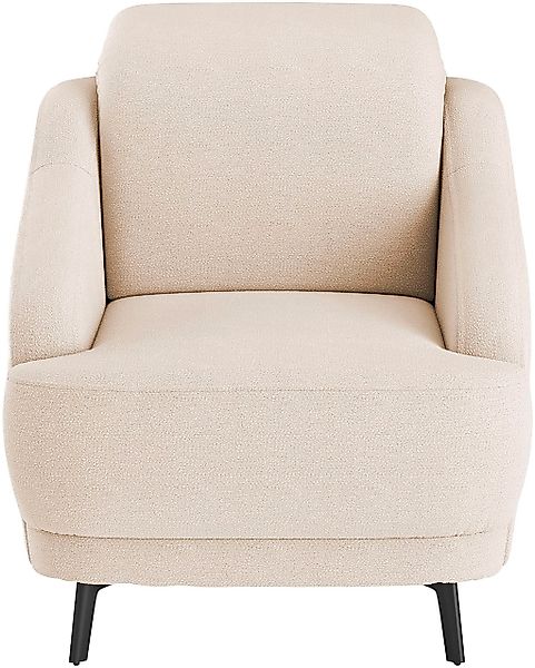 sit&more Sessel "Blues", (1 St.), mit Metallfüßen, schwarz-matt günstig online kaufen